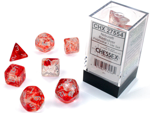 Chessex 7-Piece Sets: Nebula Dice