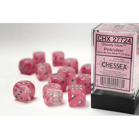 Chessex 36D6: Ghostly Glow Dice