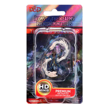 D&D Icons of the Realm: Premium Figures - Tiefling Male Sorcerer -LVLUP GAMES