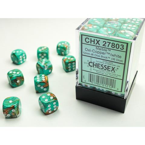 Chessex 36D6: Marble Dice