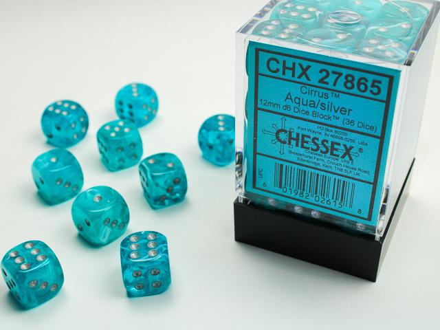Chessex 36D6: Cirrus Dice