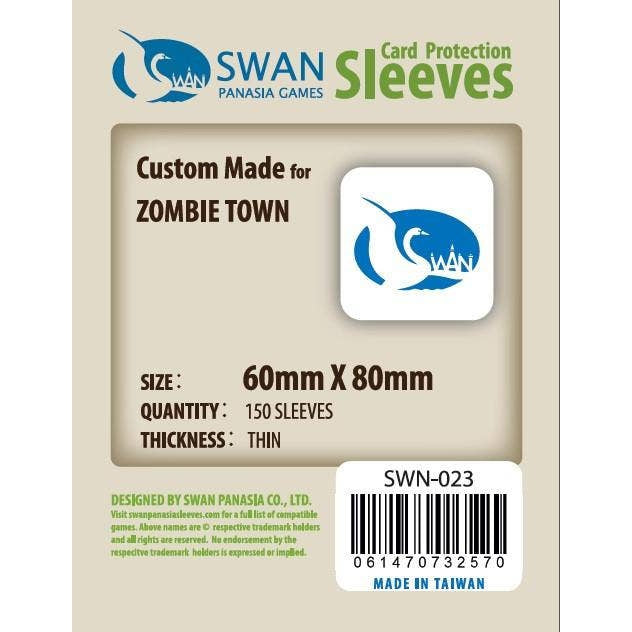 60x80 mm Zombie Town--2011 New -150 per pack