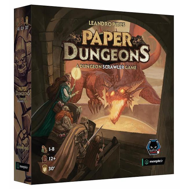 Paper Dungeon: A Dungeon Scrawler Game