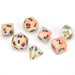 Chessex Dice: Festive, 7-Piece Sets-Circus w/Black-LVLUP GAMES