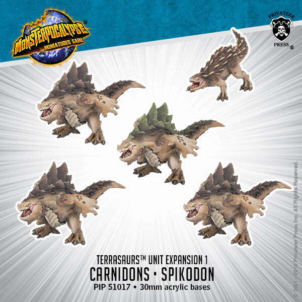 Monsterpocalypse: Carnidon And Spikodon 