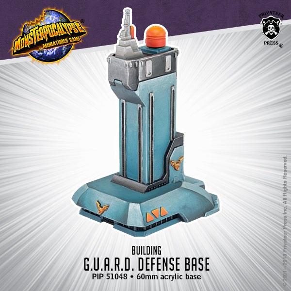 Monsterpocalypse: Buildings -G.U.A.R.D Defense Base