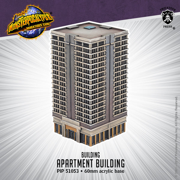 Monsterpocalypse: Buildings - Apartment Buildings -