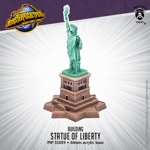 Monsterpocalypse: Statue Of Liberty Building 