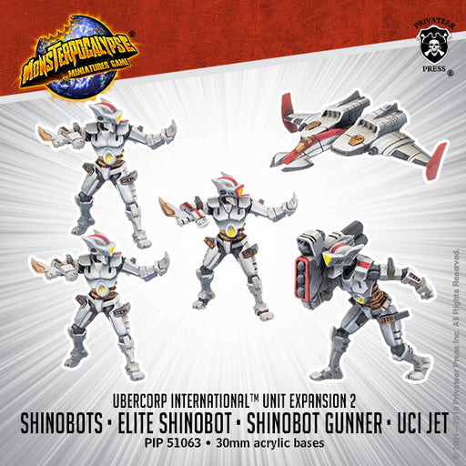 Monsterpocalypse: Shinobots/Shinot Gunner/Uci Jet