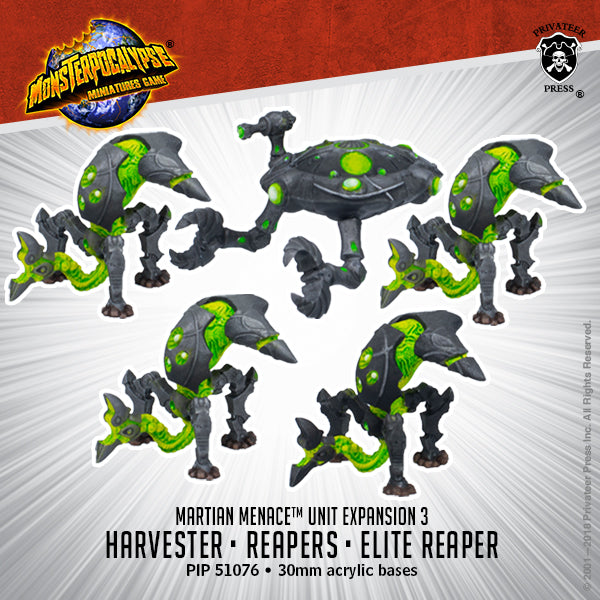 Monsterpocalypse: Reapers/Harvester Martian Menace