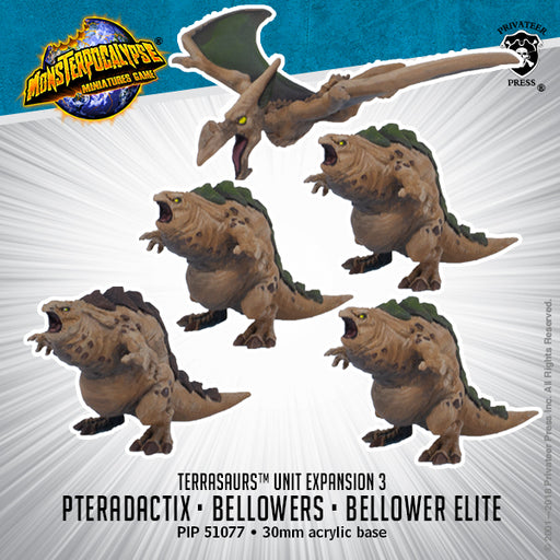 Monsterpocalypse: Bellowers/Pteradactix Terrasaurs