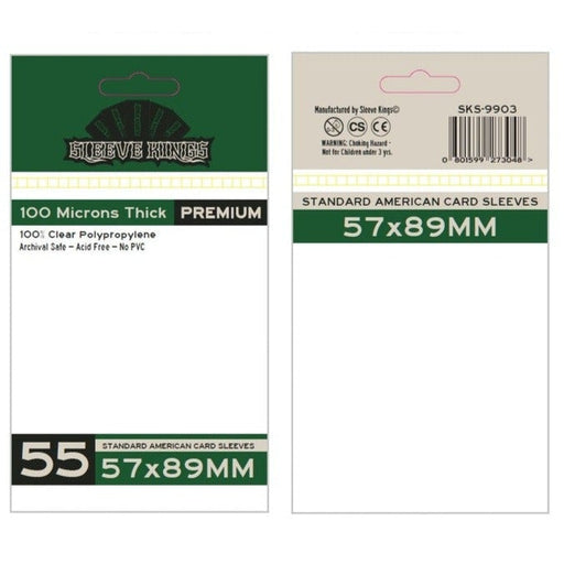 57x89mm card sleeves Sleeve Kings USA Chimera 57.5x89mm Philippines Medium and enjoy peace of mind knowing that your cards are safely protected Sleeve Kings Premium: Standard American