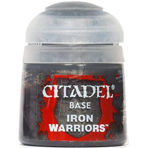 Citadel Paint: Base - Iron Warriors (12 mL)-LVLUP GAMES