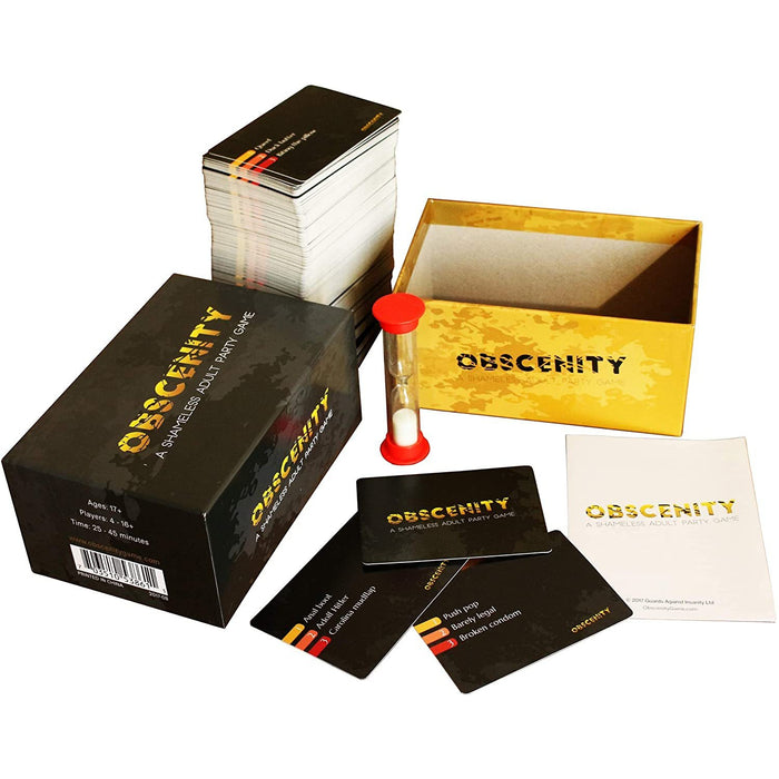 Obscenity: A Shameless Adult Party Game-LVLUP GAMES