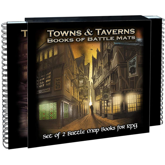Books of Battle Mats: Towns & Taverns
