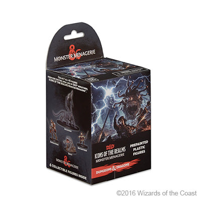 D&D Icons of the Realm: Monster Menagerie Booster Brick (8 Boxes)