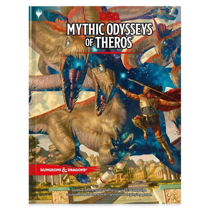 PRE-ORDER | D&D (5th Edition) Mythic Odysseys of Theros Hardcover RPG Book-Standard Cover Art-LVLUP GAMES