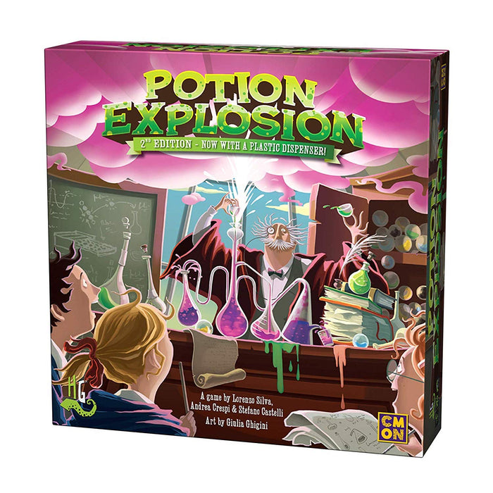 Potion Explosion (2nd Edition) (French Version - Link to Downloadable English Rules)