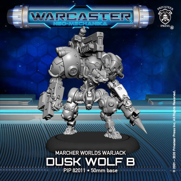 Warcaster: Marcher Worlds - Dusk Wolf B Variant