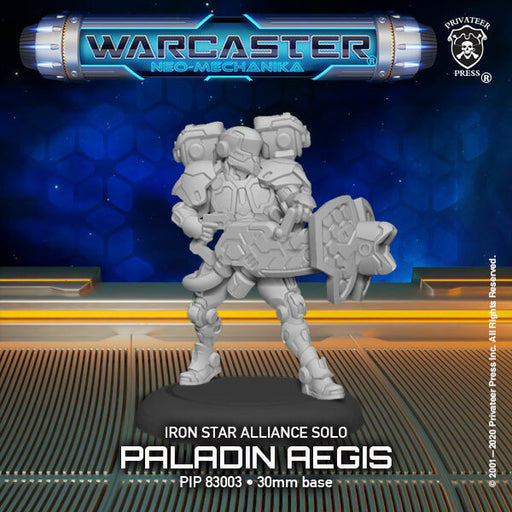 Warcaster: Iron Star Alliance - Paladin Aegis Attach