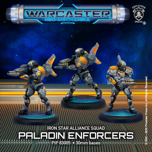 Warcaster: Iron Star Alliance - Paladin Enforcers Squad