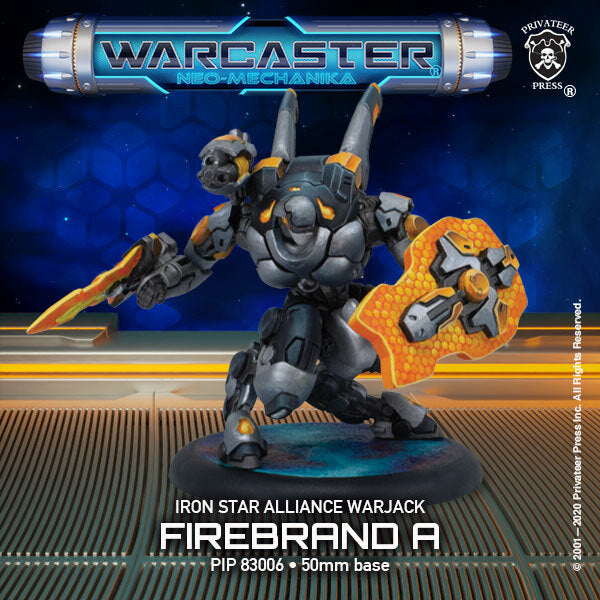 Warcaster: Iron Star Alliance - Light Warjack Firebrand A