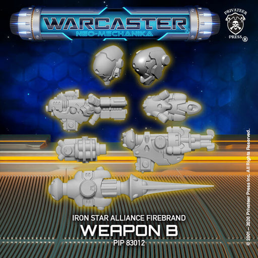Warcaster: Iron Star Alliance - Firebrand Weapon Pack B