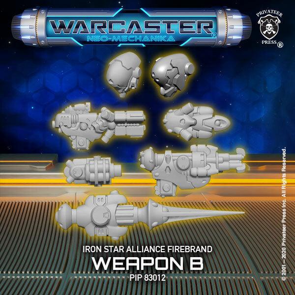 Warcaster: Iron Star Alliance - Firebrand Weapon Pack B