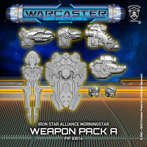 Warcaster: Iron Star Alliance - Morningstar Weapon Pack A