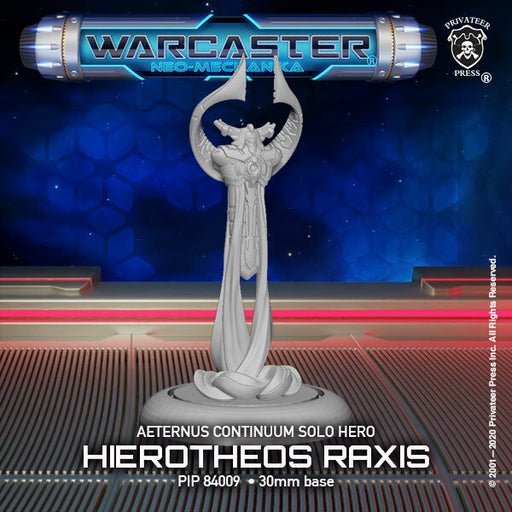 Warcaster: Aeternus Continuum Solo Hero - Hierotheos Raxis