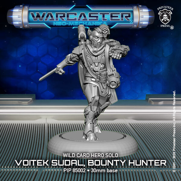 Warcaster: Wild Card - Voitek Sudal Bounty Hunter