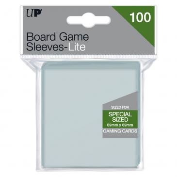 Ultra Pro Board Game Sleeves: Lite - Square (69 x 69mm), 100ct Clear
