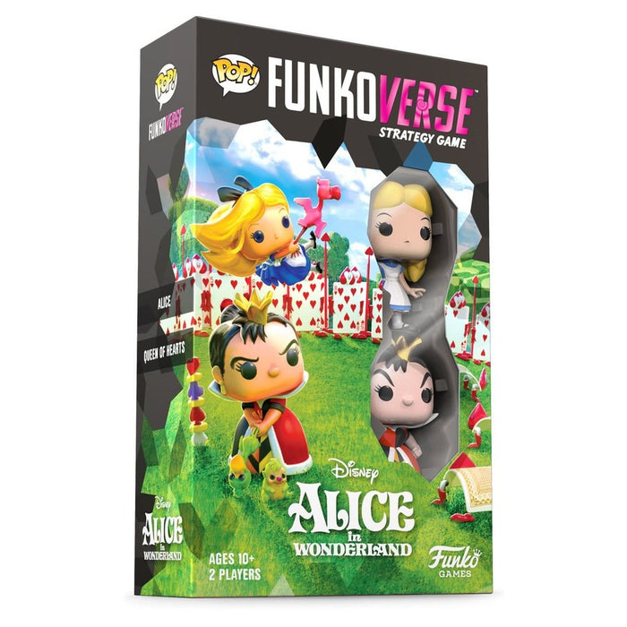Funkoverse Strategy Game: Alice in Wonderland - 2-Pack Expandalone