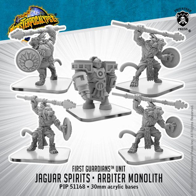 Monsterpocalypse: First Guardians - Jaguar Spirits & Arbiter Monolith