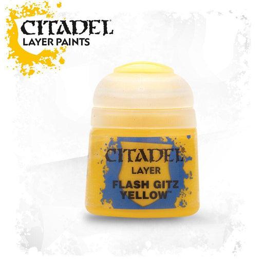 Citadel Paint: Layer - Flash Gitz Yellow-LVLUP GAMES