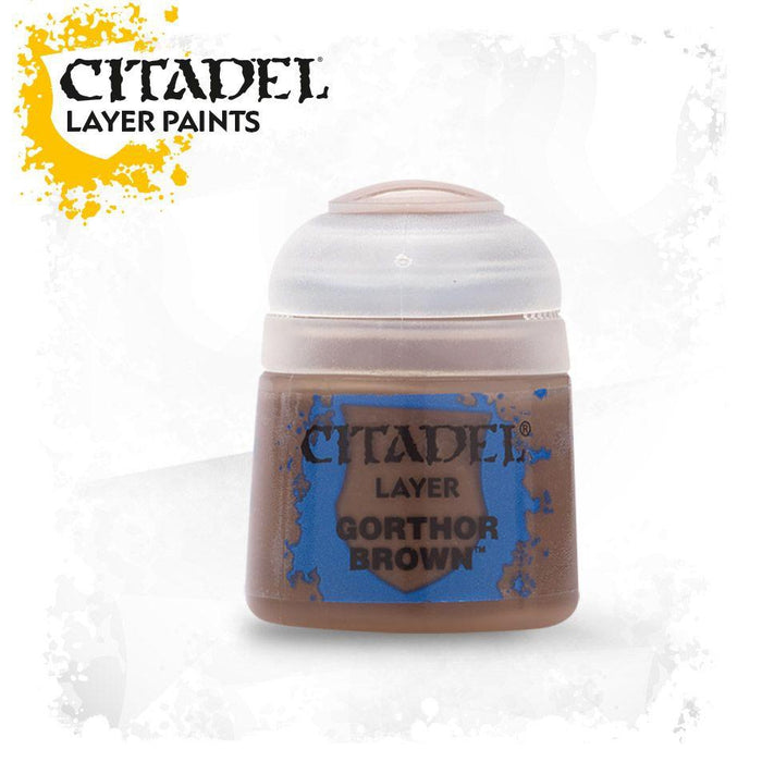 Citadel Paint: Layer - Gorthor Brown-LVLUP GAMES