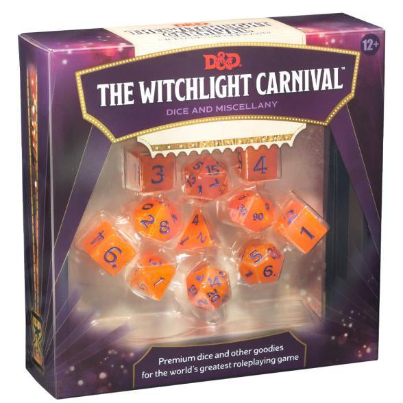 D&D The Witchlight Carnival - Dice and Miscellany