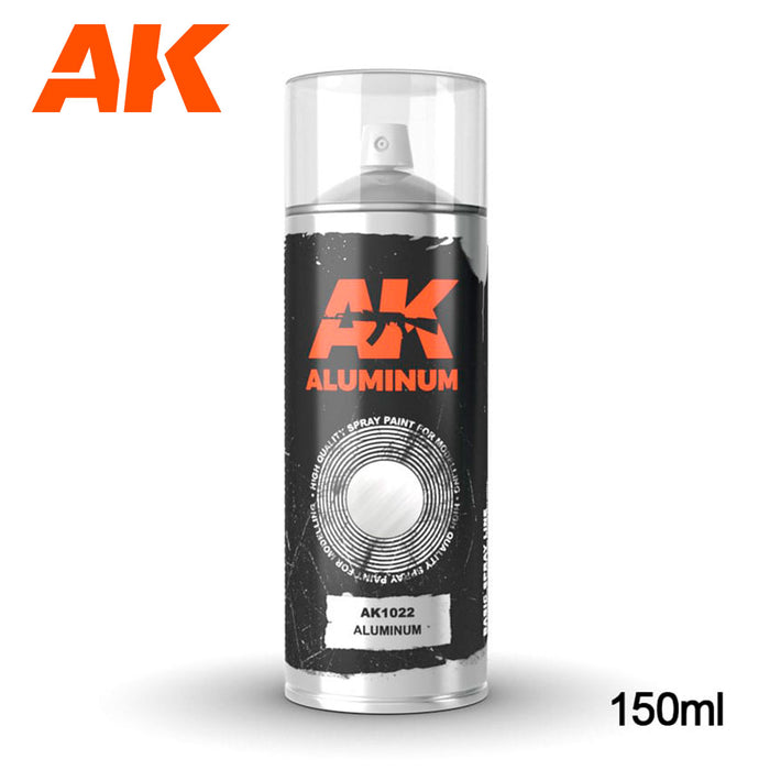 AK Interactive: Aluminum - Spray 150ml