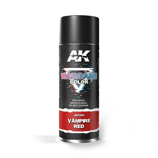 AK Interactive: Wargame Color - Vampire Red Spray Can (400ml)