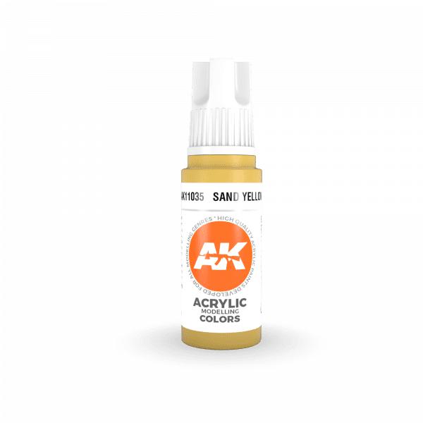 AK Interactive: 3G Acrylic - Sand Yellow 17ml