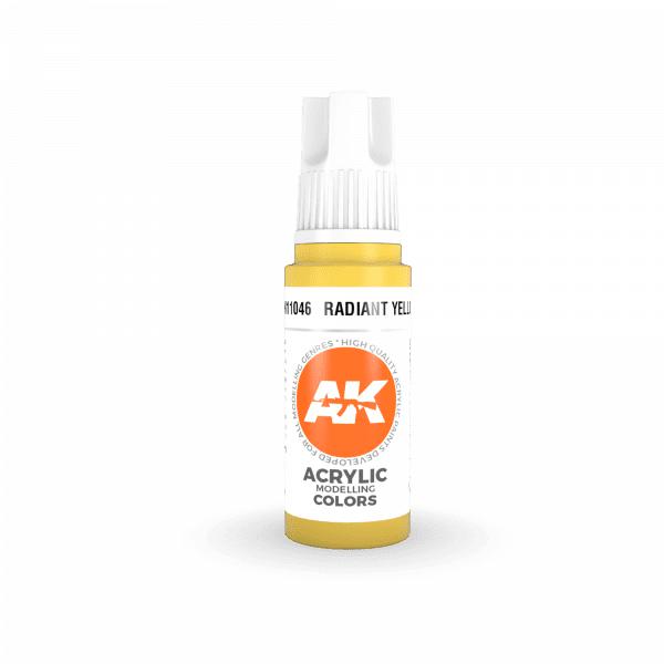 AK Interactive: 3G Acrylic - Radiant Yellow 17ml