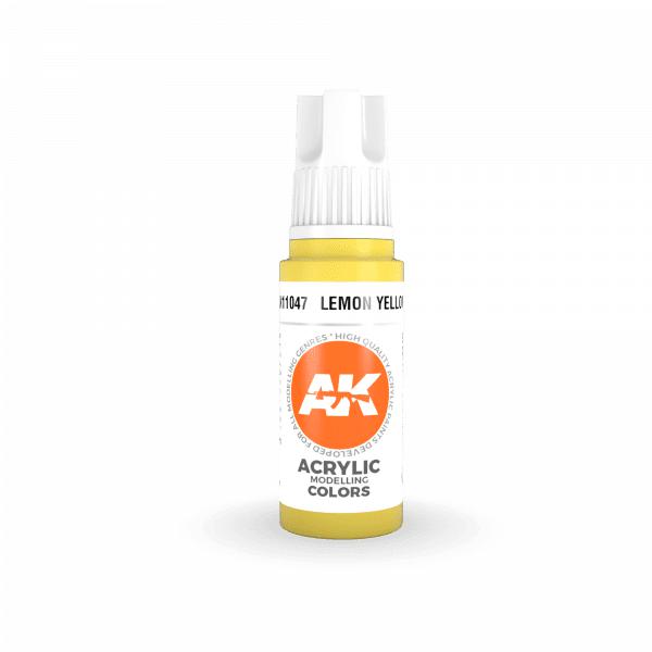 AK Interactive: 3G Acrylic - Lemon Yellow 17ml