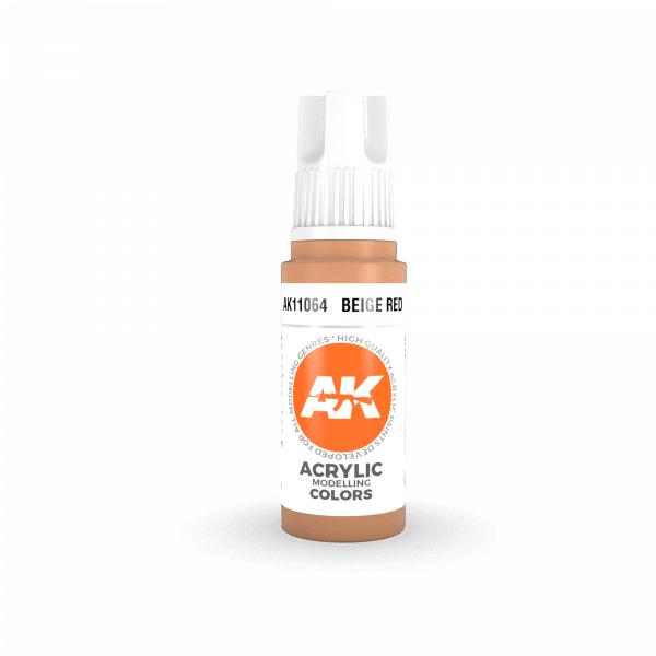 AK Interactive Paint: 3G Acrylic - Beige Red 17ml