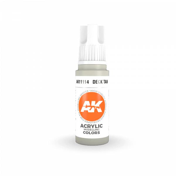 AK Interactive Paint: 3G Acrylic - Deck Tan 17ml