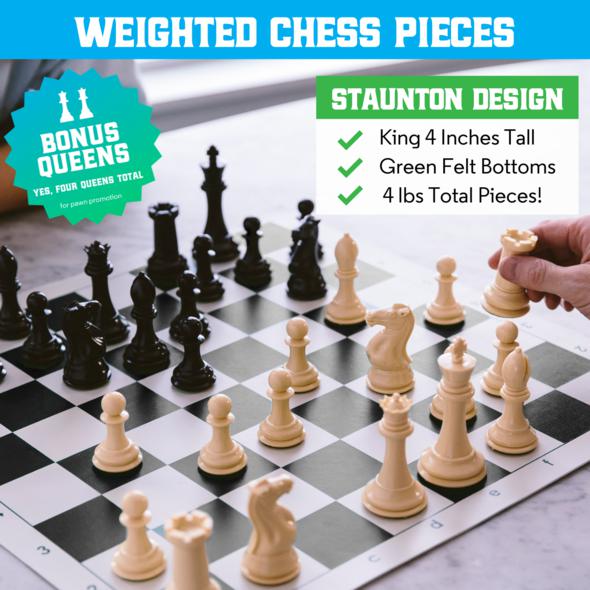 Best Chess Set Ever XL - Blue