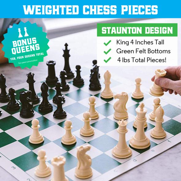 Best Chess Set Ever XL - Green