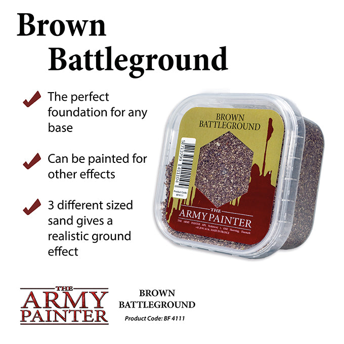 The Army Painter: Battlefields - Brown Battleground Sand