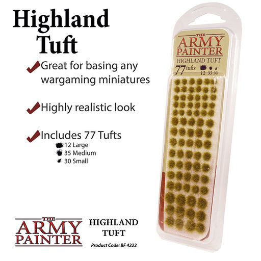 The Army Painter: Battlefields - Highland Tuft-LVLUP GAMES