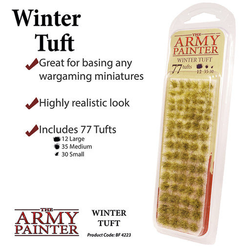 The Army Painter: Battlefields - Winter Tuft-LVLUP GAMES
