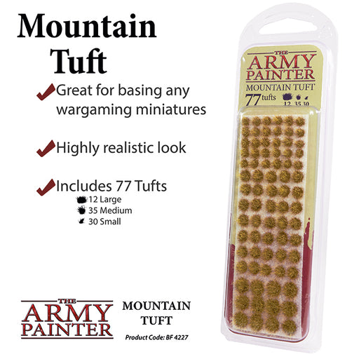 The Army Painter: Battlefields - Mountain Tuft-LVLUP GAMES